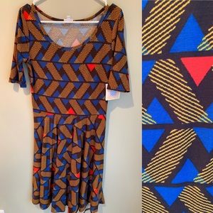 NWT LuLaRoe Nicole Dress - L (14/16)